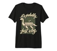 Probabilmente è Solo Un Mostro di Log Nessie Loch Ness Maglietta Premium
