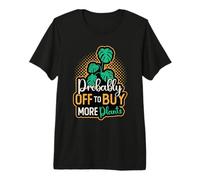 Probabilmente Fuori per Comprare più Piante Monstera Deliciosa Monstera Maglietta Premium