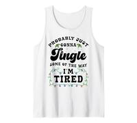 Probabilmente Il Natale sarà Solo Un tintinnio Sono Stanco Canotta