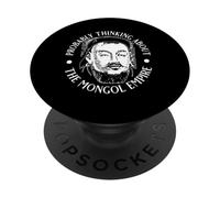 Probabilmente pensando all"impero mongolo per uomini donne. PopSockets PopGrip Adesivo