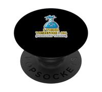 Probabilmente sbagliato divertente scienziato dei cartoni animati PopSockets PopGrip Adesivo
