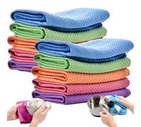Probablei Streak Free Miracle Cleaning Cloths Reusable, Probablei Multipurpose Wire Miracle Cleaning Cloths, Probable Cleaning Cloth, Fish Scale Microfiber Cleaning Cloth (10pcs)