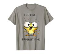 Probably Fine Assolutamente Probabilmente Fine Crazy Chick Tee Maglietta
