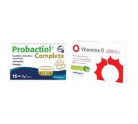 Probactiol Complete Capsule + Vitamina D 2000 U.I. 84+15 pz Set