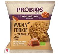 Avena cookies con caramello salato senza glutine - Probios 40 g