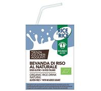 Probios Bevanda di Riso al Naturale con Cannuccia - 24 confezioni da 200 ml