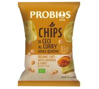 Chips di Ceci al Curry Senza Glutine - Probios 40 g