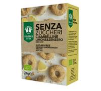 Ciambelline Limone Zenzero Senza Zuccheri, 200 g