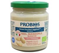 Probios Crema di mandorle biologica - Macinata a pietra con controllo della temperatura - Consistenza cremosa per usi culinari - Adatto ai vegani, senza dolcificanti - Confezione da 6 x 200 g