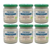 Probios Crema Tahini Light - Crema di Sesamo Tahina Premium - Salsa Tahini Ricca e Cremosa per Hummus e Salse - Confezione da 6 x 200 g