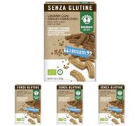 Probios Crumiri con Grano Saraceno Bio - Senza Glutine - 200 g (Confezione da 4)