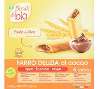 PROBIOS Break & Bio - Farro Delizia al Cacao, 6 snack da 30 grammi