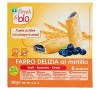 Probios Farro Delizia al Mirtillo - 5 Confezioni da 6 Snacks