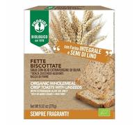 Probios Fette Biscottate Bio - Con Semi di Lino e Olio Extravergine di Oliva - 270 g