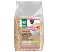 Probios Fiocchi d'Avena Integrale Mignon Biologici Senza Glutine - Avena Integrale per Porridge e Colazione - Alto Contenuto di Fibre e Proteine - Confezione da 6 da 400g