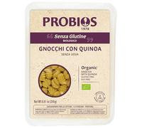 Probios Gnocchi Senza Glutine con Quinoa - Gnocchi di Patate Biologici - Celiaci e Vegani - Facili da Cucinare - 250g