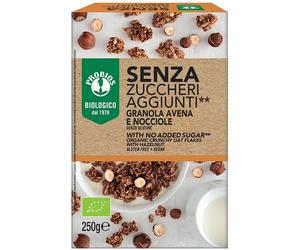 Probios Granola Senza Zuccheri Aggiunti Avena E Nocciola Senza Glutine 250 G