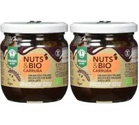 Probios Nuts Bio alla Carruba, senza Latte - 1 Pezzo (Confezione da 2)