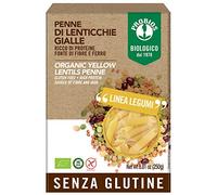 Probios Penne 100% Lenticchie Gialle Bio senza Glutine - Confezione da 12 x 250 g