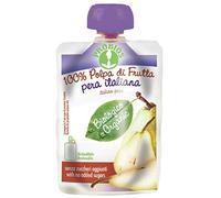 Probios Polpa 100% Pera Italiana Doypack Bio - Confezione da 18 x 100 g