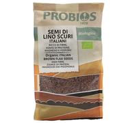 Probios Semi di Lino Fondente Biologico - Fonte Premium di Fibre e Minerali - Semi di Lino Ricco di Nutrienti per una Dieta Equilibrata - Confezione da 6 x 300 g