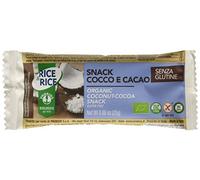 Probios Snack Cocco e Cacao Bio - 24 snack da 25 g, Senza glutine