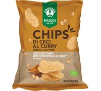 Chips di Ceci al Curry Senza Glutine - Probios 40 g