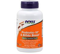 Now Foods Probiotic-10 & Bifido Boost (90 Capsule veg)