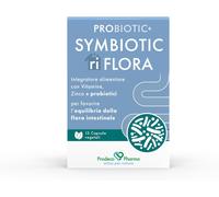 PROBIOTIC+ SYMBIOTIC RIFLORA 15 Capsule Vegetali- Integratore Alimentare Con Vit