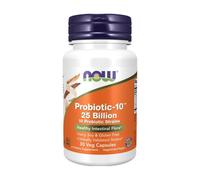 Probiotici-10 con 25 miliardi di batteri benefici NOW, 160 mg (30 capsule)