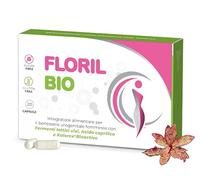 Probiotici Donna - Floril Bio - Candida e Infezioni Intime, Ripristina Microflora Vaginale, Supporta Benessere Urogenitale, 6 MLD Fermenti Lattici, Acido Caprilico, Pseudowintera Colorata. 20 Capsule