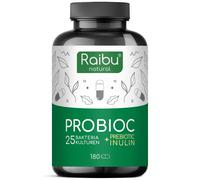 Probiotici Fermenti Lattici, 25 Ceppi, Inulina, 60 Miliardi UFC, Gastr