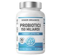 Probiotici Intestinali 150 Miliardi Fermenti Lattici Vivi. Pancia Gonf
