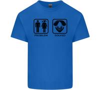 " Problem Solved " Skydive Caduta Libera Pippo Uomo Cotone T-Shirt