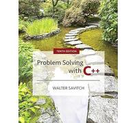 Problem Solving With C++