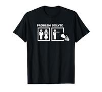 Problema Solved Divorce | Funny Ex Marriage Celebration Gift Maglietta