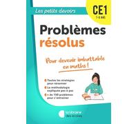 Problèmes résolus CE1