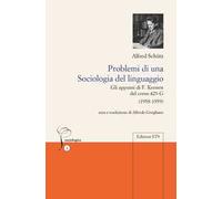 Problemi di una sociologia del linguaggio. Gli appunti di F. Kersten del corso 423-G (1958-1959)
