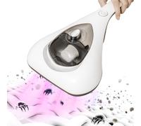 Probuk Aspirapolvere Anti-acaro da 10 Kpa con luce UV-C, Filtro HEPA lavabile e Contenitore di Polvere da 200 ml, per Materassi Rimuove il 99,99% Batteri Allergici, Allergeni, Cimici