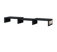 Probus Screen-UP Supporto per monitor - Organizzatore da scrivania ergonomico, larghezza regolabile da 70 a 105,5 cm, antracite - Made in Germany