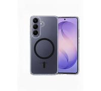 ProBytes Custodia ibrida in gel TPU trasparente, compatibile con Samsung S26 Plus, compatibile con Qi/MagSafe, di grado militare, antiurto, protezione contro le cadute, paraurti protettivo trasparente