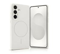 ProBytes Custodia magnetica per Samsung S26 Plus, bumper integrale in TPU, compatibile con Qi/MagSafe, retro in policarbonato temperato lucido, bordi rialzati della fotocamera, protezione da graffi e