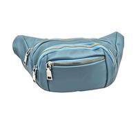 ProBytes Marsupio in finta pelle, accessorio alla moda, unisex, marsupio, 4 scomparti spaziosi con cerniera, impermeabile, cinturino con fibbia, viaggi, vacanze, passaporto, documenti, pochette,