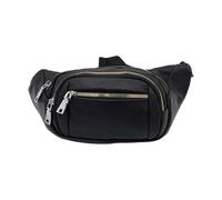 ProBytes Marsupio in finta pelle, accessorio alla moda, unisex, marsupio, 4 scomparti spaziosi con cerniera, impermeabile, cinturino con fibbia, viaggi, vacanze, passaporto, documenti, pochette,