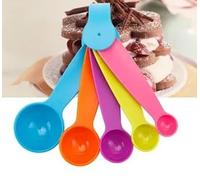 ProBytes Set di 5 cucchiai dosatori - Smart Baking, misurini di misurazione accurati, da 1/4 di cucchiaino (1,25 ml/grammo) a 1 cucchiaio (15 ml/grammi) liquido, spezie secche, alimenti per bambini