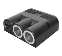 ProCar 67344000 Distributore a tre ingressi, struttura con USB Power-C/A presa