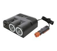 ProCar 67345000 Presa multipla a tre con Power USB-C/A presa doppia 12 o 24 V/D