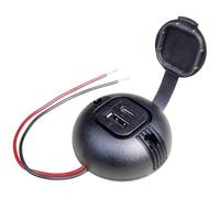 ProCar 67347601 Presa doppia USB-C/A con coperchio Portata massima corrente=5 A