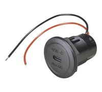 ProCar 67351990 Presa USB-C da incasso PD/QC EV o LED max. 50 watt Portata mass