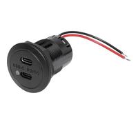 ProCar 67371000 Power USB-C doppia presa PD/QC EV con LED max 2x 30 watt Portat